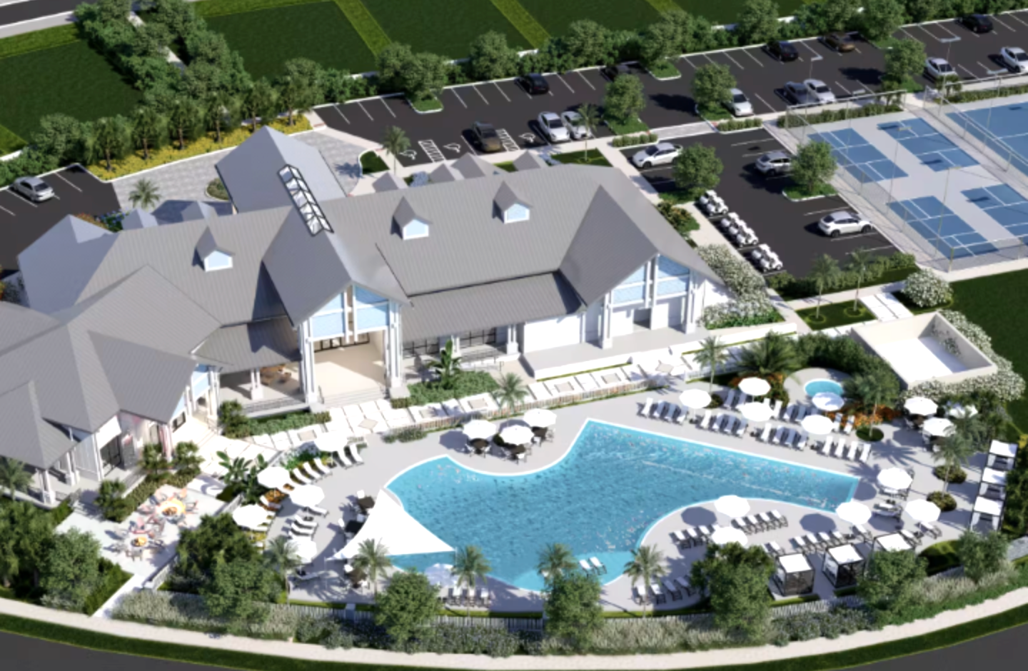 Del Webb Oasis resort-style amenities
